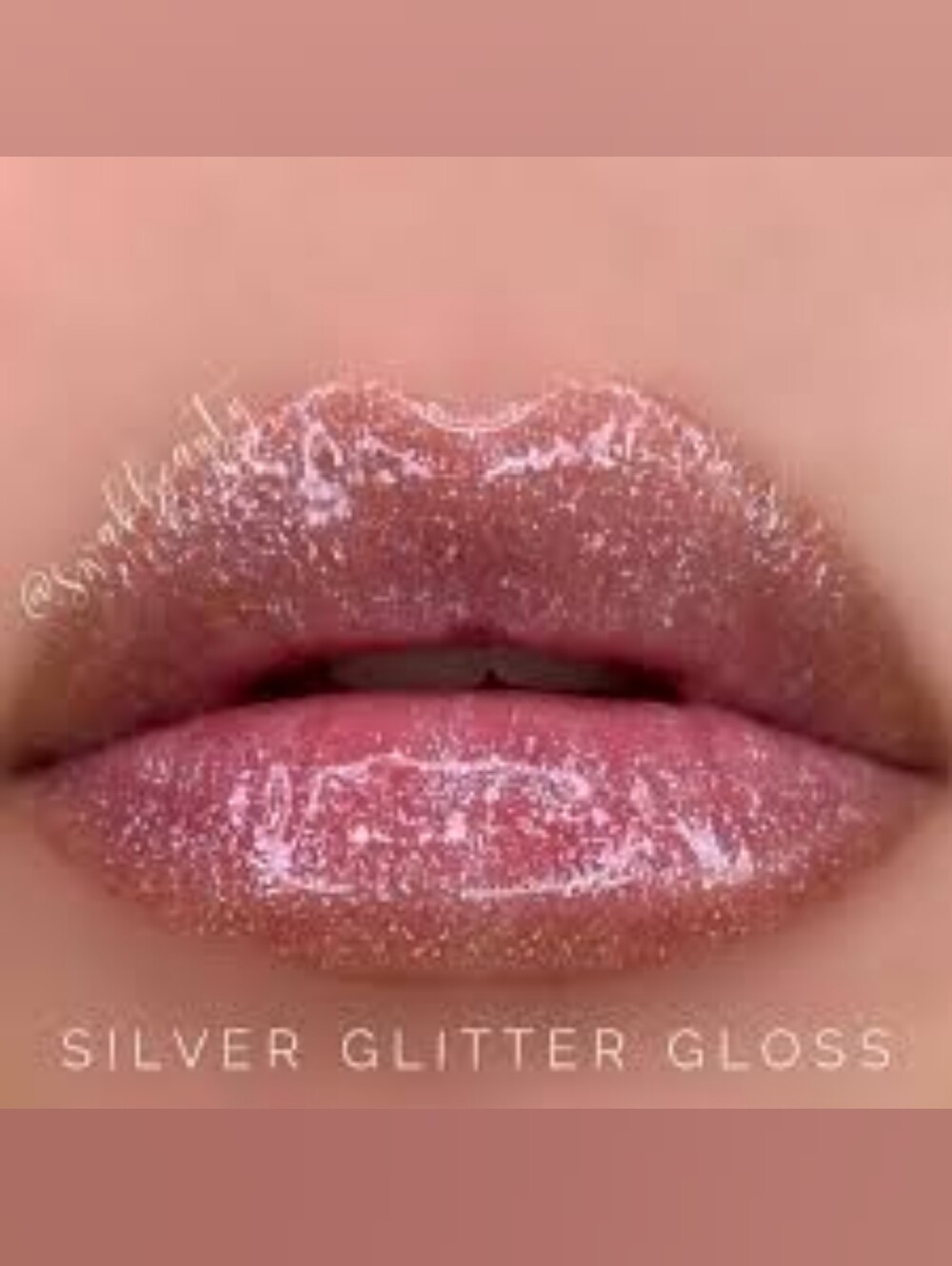 Silver Glitter Lipsense Gloss